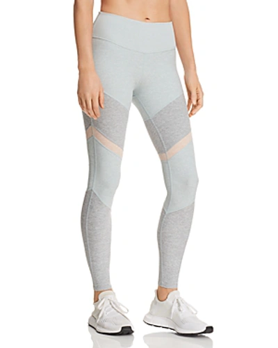 Shop Alo Yoga Sheila High-rise Alosoft Leggings In Cloud Heather