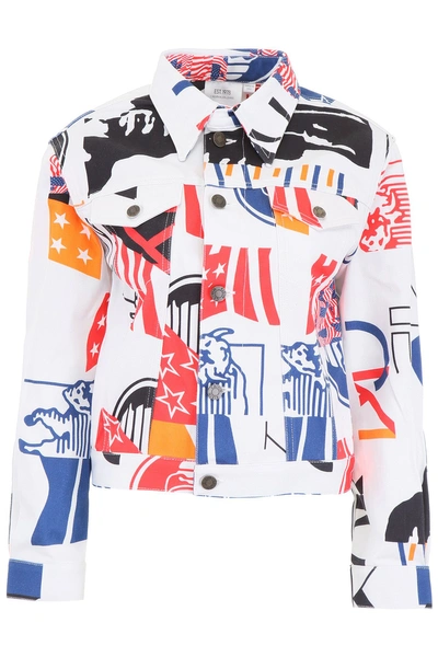 Shop Calvin Klein Denim Jacket In Basic