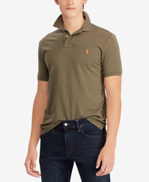 ralph lauren olive polo shirt
