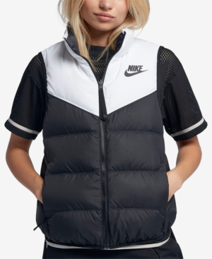 womens white nike vest