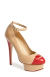 CHARLOTTE OLYMPIA 'Kiss Me Dolores' Platform Pump (Women)