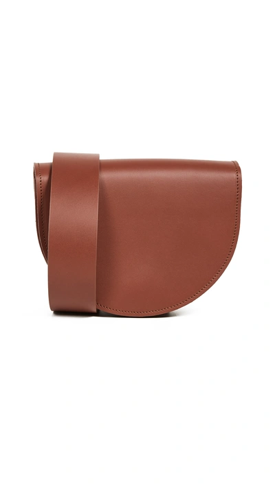 Shop Vereverto Luna Belt Bag In Brown
