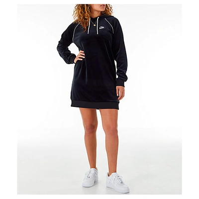 Shop Nike Women's Sportswear Velour Dress, Black