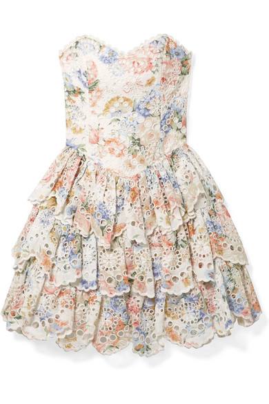 zimmermann bowie ruffle dress