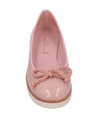 Shop Pretty Ballerinas Ballet Flats In Pale Pink