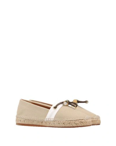 Shop Chloé Espadrilles In Ivory