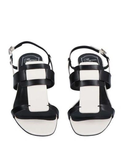 Roger Vivier Sandals In Ivory