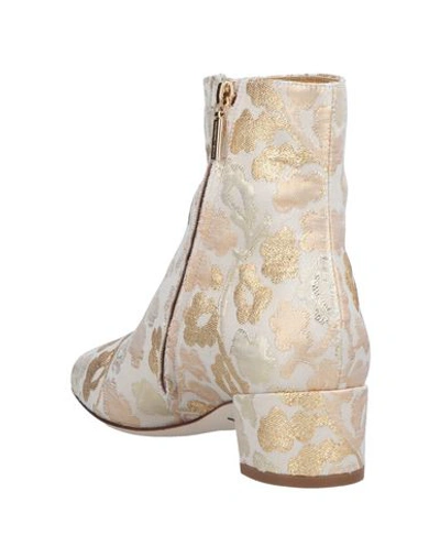 Shop Dolce & Gabbana Ankle Boot In Ivory