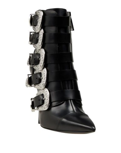 Shop Dsquared2 Woman Ankle Boots Black Size 7 Soft Leather