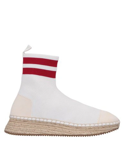 Shop Alexander Wang Sneakers In White