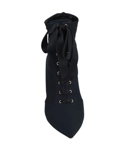 Shop Dolce & Gabbana Woman Ankle Boots Black Size 5.5 Textile Fibers