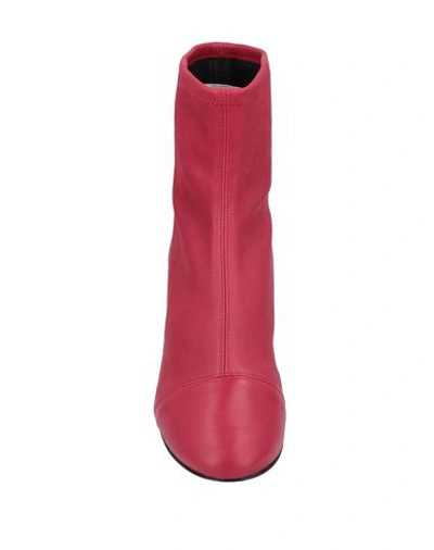 Isabel Marant Ankle Boots In Red