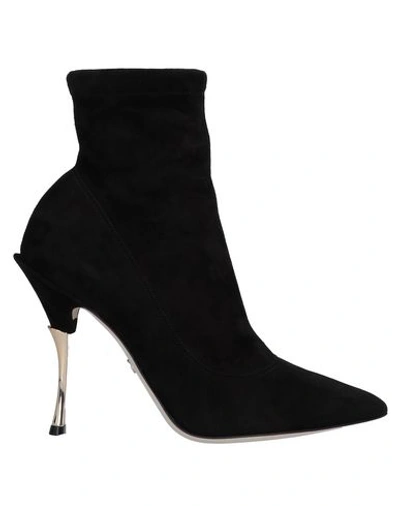 Shop Dolce & Gabbana Ankle Boots In Black