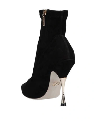 Shop Dolce & Gabbana Ankle Boots In Black