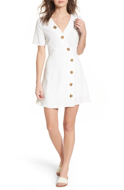 Moon river button front best sale dress