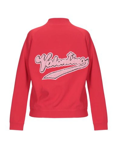 Shop Valentino Sweatshirt In Red