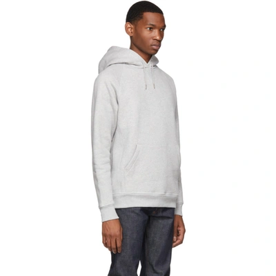 Shop Norse Projects Grey Ketel Classic Hoodie In 1026light