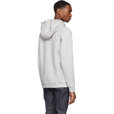 Shop Norse Projects Grey Ketel Classic Hoodie In 1026light