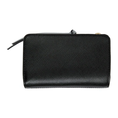 Shop Marc Jacobs Navy Snapshot Compact Wallet In 455 Bluesea