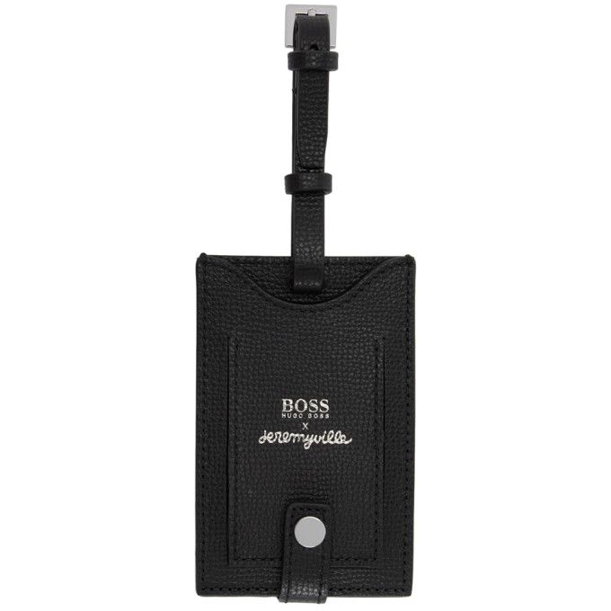 hugo boss luggage tag