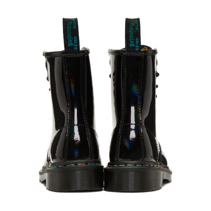 dr martens rainbow iridescent