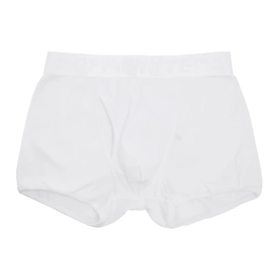 Shop Off-white Three-pack White Stretch Boxers