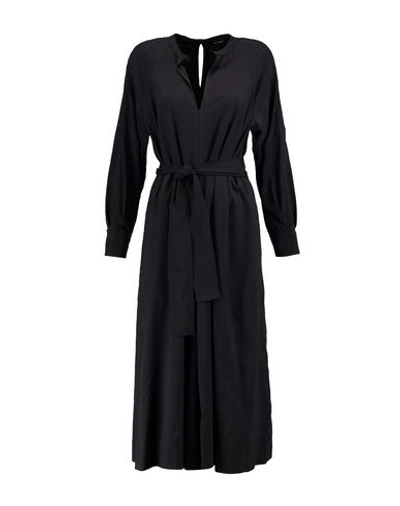 Shop Isabel Marant Midi Dress In Black