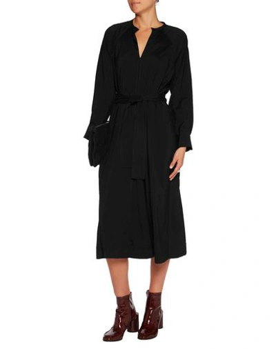 Shop Isabel Marant Midi Dress In Black