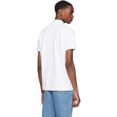 Shop Loewe White Anagram Polo In 2021 Wht As