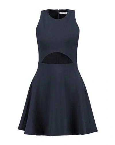 Shop Elizabeth And James Short Dresses In Dark Blue