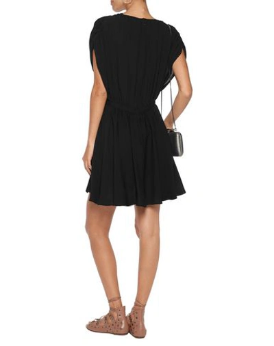 Shop Valentino Short Dresses In Black