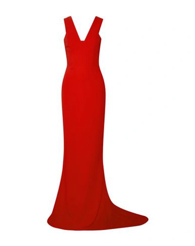 Shop Stella Mccartney Long Dress In Red