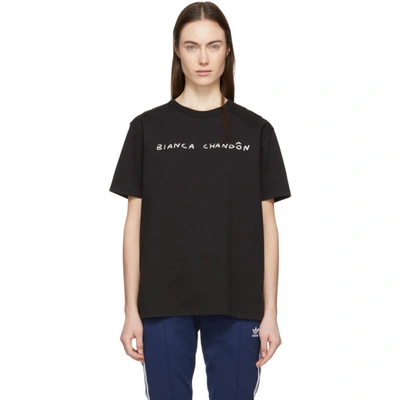 Shop Bianca Chandon Black Wyoming T-shirt