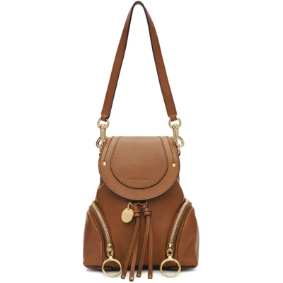 Shop See By Chloé Brown Small Olga Backpack