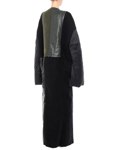 Shop Rick Owens Coat In Black