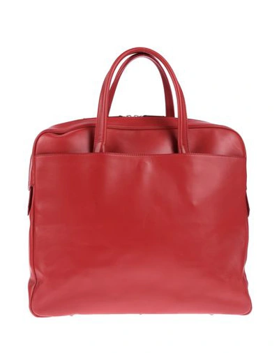 Shop Maison Margiela Handbag In Red