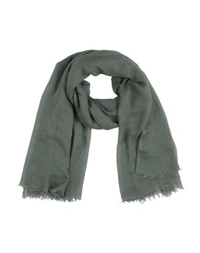 Shop Rick Owens Scarves In Military Green