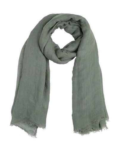 Shop Rick Owens Scarves In Military Green