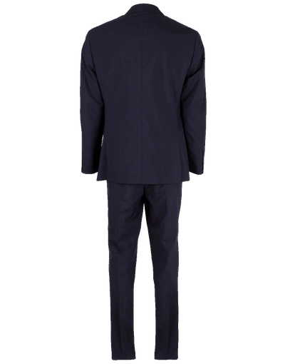 Shop Brunello Cucinelli Travel Suit In Navy