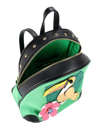 Shop Braccialini Backpack & Fanny Pack In Green