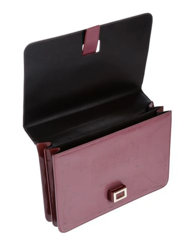 Shop Roger Vivier Handbag In Maroon