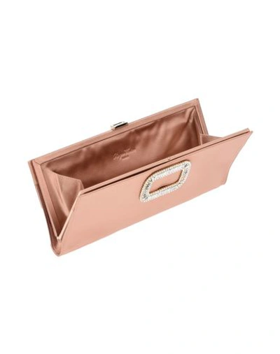 Shop Roger Vivier Handbag In Pale Pink
