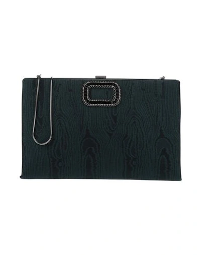 Shop Roger Vivier Handbag In Dark Green