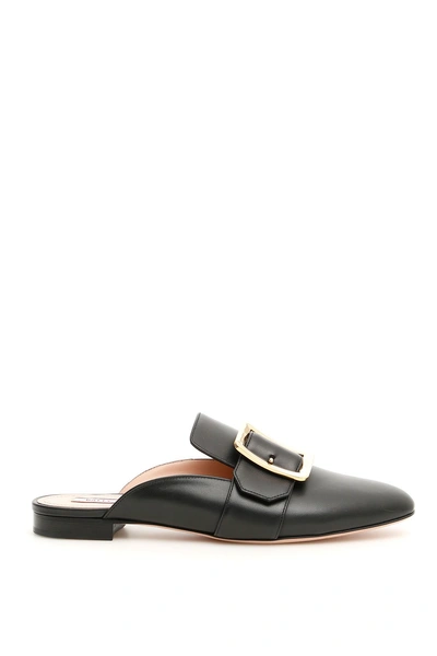 Shop Bally Janesse Mules In Black|nero