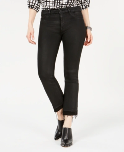 Shop Dl 1961 Lara Cropped Raw-hem Jeans In Harker