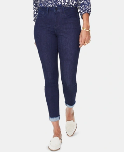 Shop Nydj Ami Cropped Skinny Jeans In Rinse