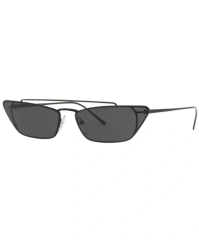 Shop Prada Sunglasses, Pr 64us 67 In Black / Grey