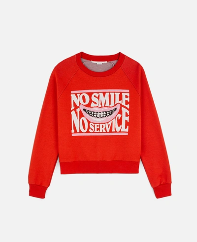 Shop Stella Mccartney No Smile No Service Sweater In Multicolor