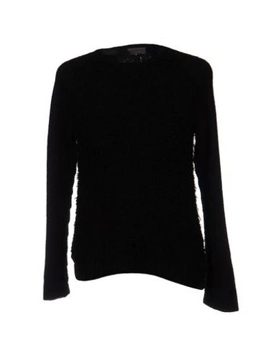 Shop Yohji Yamamoto Sweater In Black