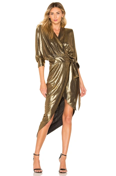 Shop Zhivago Picture This Dress In Gold